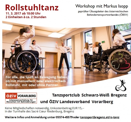 Workshop Rollstuhltanz